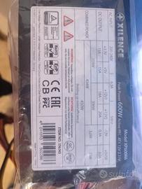 Alimentatore Xilence 600W ATX