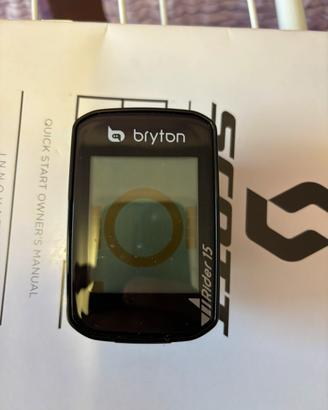 Ciclocomputer bryton ride 15, fascia cardio bryton