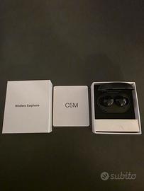 Cuffie Wireless Earphone C5M - Nuove 