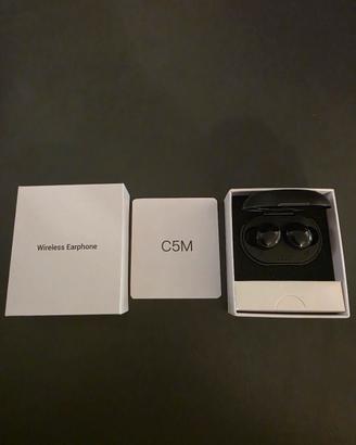 Cuffie Wireless Earphone C5M - Nuove 