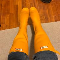 Stivali di gomma Hunter gialli n°40/41