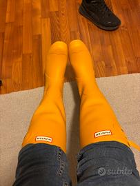 Stivali di gomma Hunter gialli n°40/41