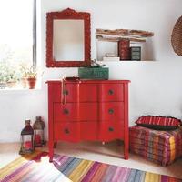 Como' / cassettiera rossa maison du monde