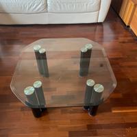 Tavolo e tavolino in vetro - Zanotta