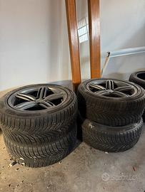 cerchi 20 audi e gomme estive michelin
