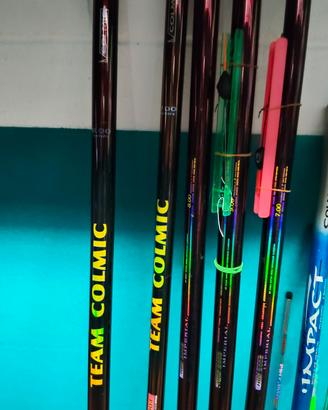 canne da pesca fisse colmic maver tubertini 