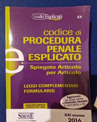 libri Procedura Penale Spiegato