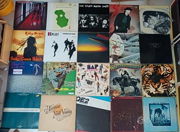 Lotto 111 Dischi in vinile LP pop e rock