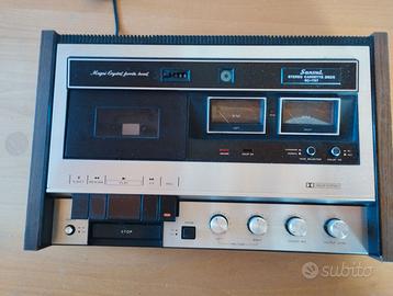 Stereo cassette deck sansui SC 737