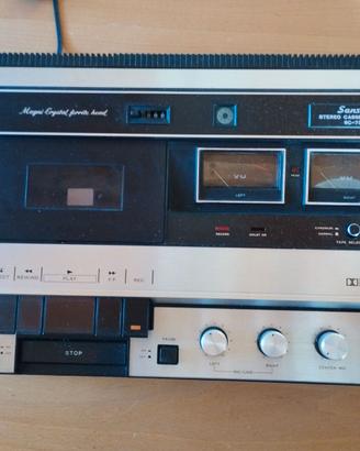 Stereo cassette deck sansui SC 737