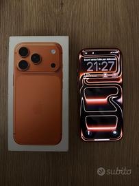 iPhone 17 pro arancione