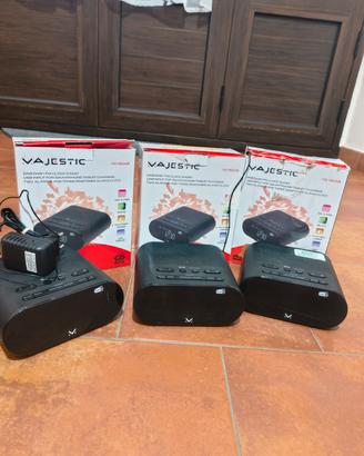 cassa bluetooth e radio sveglia
