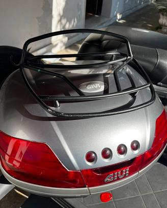 Bauletto GIVI V46 portapacchi e staffa