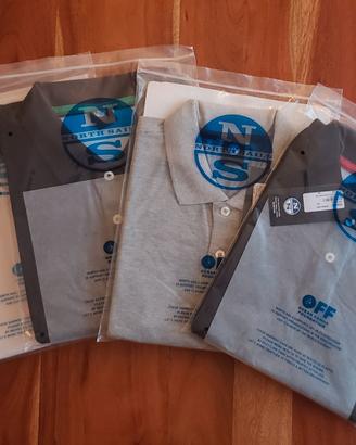 Polo North Sails set 4 pezzi taglia XL