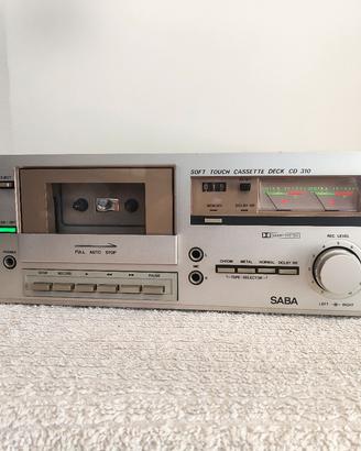 Piastra Cassette SABA CD 310 revisionata