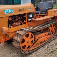 Trattore cingolato Fiat 312C - fresa - aratro
