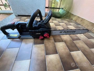 PARKSIDE Motosega a batteria 40 V + Pialla