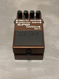 BOSS OC-3 SUPER Octave pedale per chitarra/basso