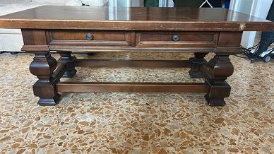 tavolo da fumo in legno 
