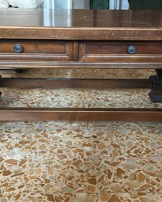 tavolo da fumo in legno 