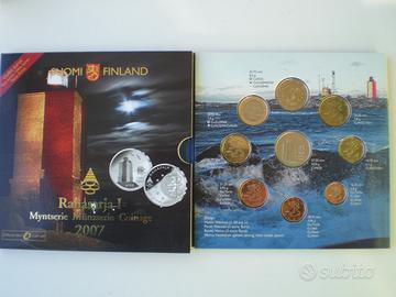 Finlandia euro 2007-08-09-10 fdc