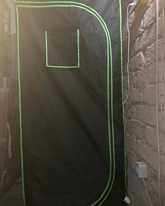 grow box + lampada Led 250W e accessori