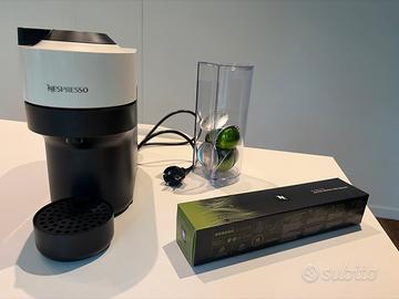 Macchina nespresso vertuo + accessori e cialde