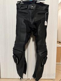 Pantaloni moto pelle Spike