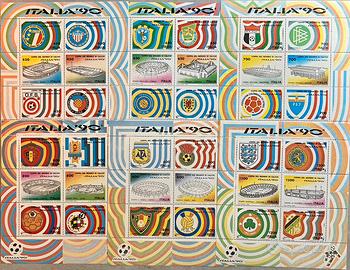 Francobolli repubblica italiana 1990