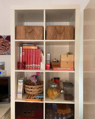 Scaffale Kallax IKEA bianco