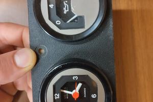 fiat 127 sport strumento pressione olio e orologio