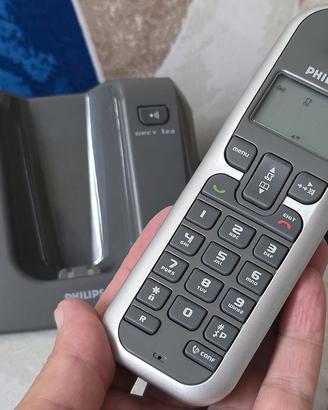 Telefono Cordless Philips Dect 1221S Casa Ufficio