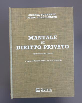 Manuale di diritto privato - Andrea Torrente