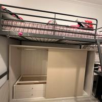 IKEA / GIESSEGI letto / armadio / cassettiere