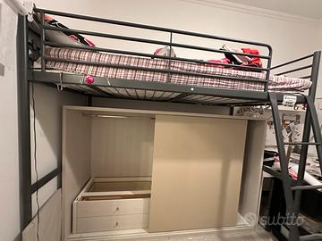 IKEA / GIESSEGI letto / armadio / cassettiere