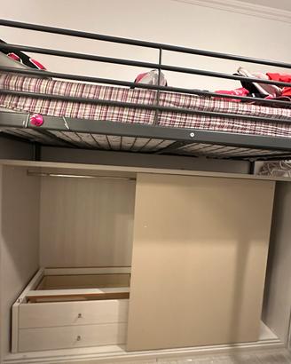 IKEA / GIESSEGI letto / armadio / cassettiere