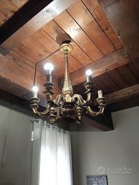 lampadario vintage 