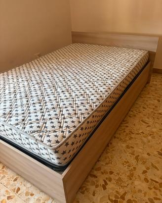 Letto e materasso una piazza e mezzo