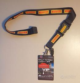 328 - BADGE 3° RALLY DI ROMA CAPITALE 2015 - VIP
