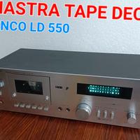 PIASTRA Lenco LD 550 Tape Deck Stereo Hi Fi