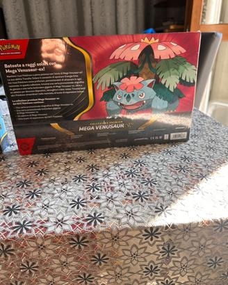collezione premium mega venusaur ex  + kangaskan 