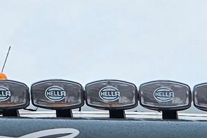 Faro abbagliante camion hella jumbo e coprifari