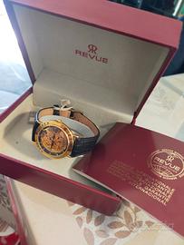 orologio Revue scheletrato automatico box garanzia