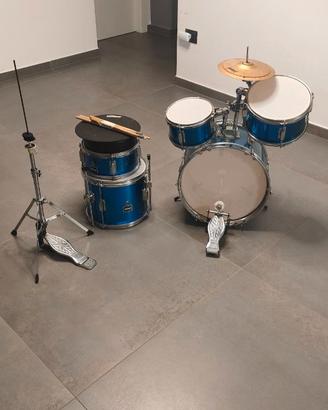 batteria PLANET JUNIOR SET BLUE PLANET JUNIOR SET