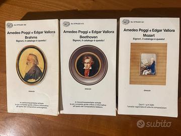 Mozart, Beethoven, Brahms -3 Libri - EINAUDI