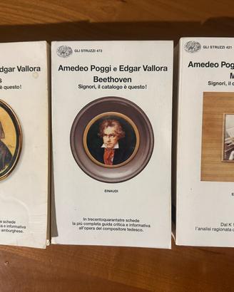 Mozart, Beethoven, Brahms -3 Libri - EINAUDI
