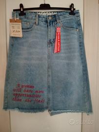 Gonna in jeans nuova 