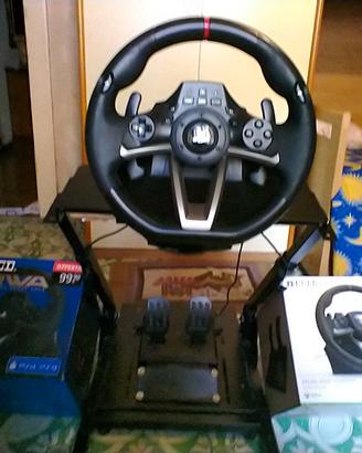 VOLANTI HORI GAMING XBOX/PS5+POSTAZIONE GUIDA