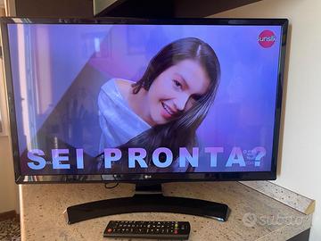 TV LG 28" con monitor nero