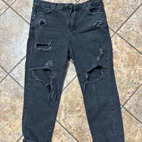 PANTALONI UOMO NERI PULL&BEAR